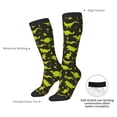 thumbnail image 4 of Naloa Cute Cartoon Dinosaurs Thigh High Socks Extra Long Stretchy Sock Women Over Knee High Opaque Stocking Daily Wear, 4 of 6