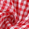 thumbnail image 5 of Amidoa Girls 2 Piece Outfits Summer Clothes Cotton Ruffle Sleeve Tank Top T-Shirt and Shorts Casual Kids Clothing Sets,Watermelon Red Size 1T, 5 of 9