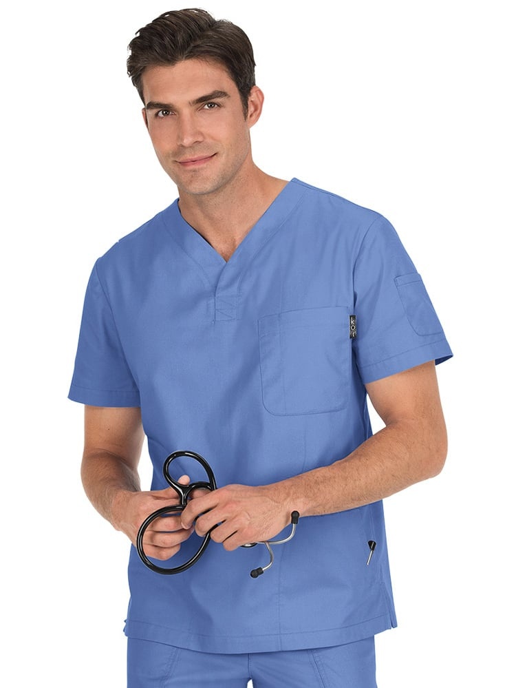 Modern Classic Medical Scrub Top 