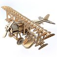 thumbnail image 1 of Modelo de madera de aviones de rompecabezas 3d, construcción de modelos para adultos, decoración de oficina en casa, Idea de regalo de Navidad Tg301 Rojo Verde Cocina, Decoración y Otros, 1 of 4