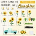 thumbnail image 2 of Decoraciones para tablones de anuncios con temática veraniega de girasoles de ZOI, 2 of 7