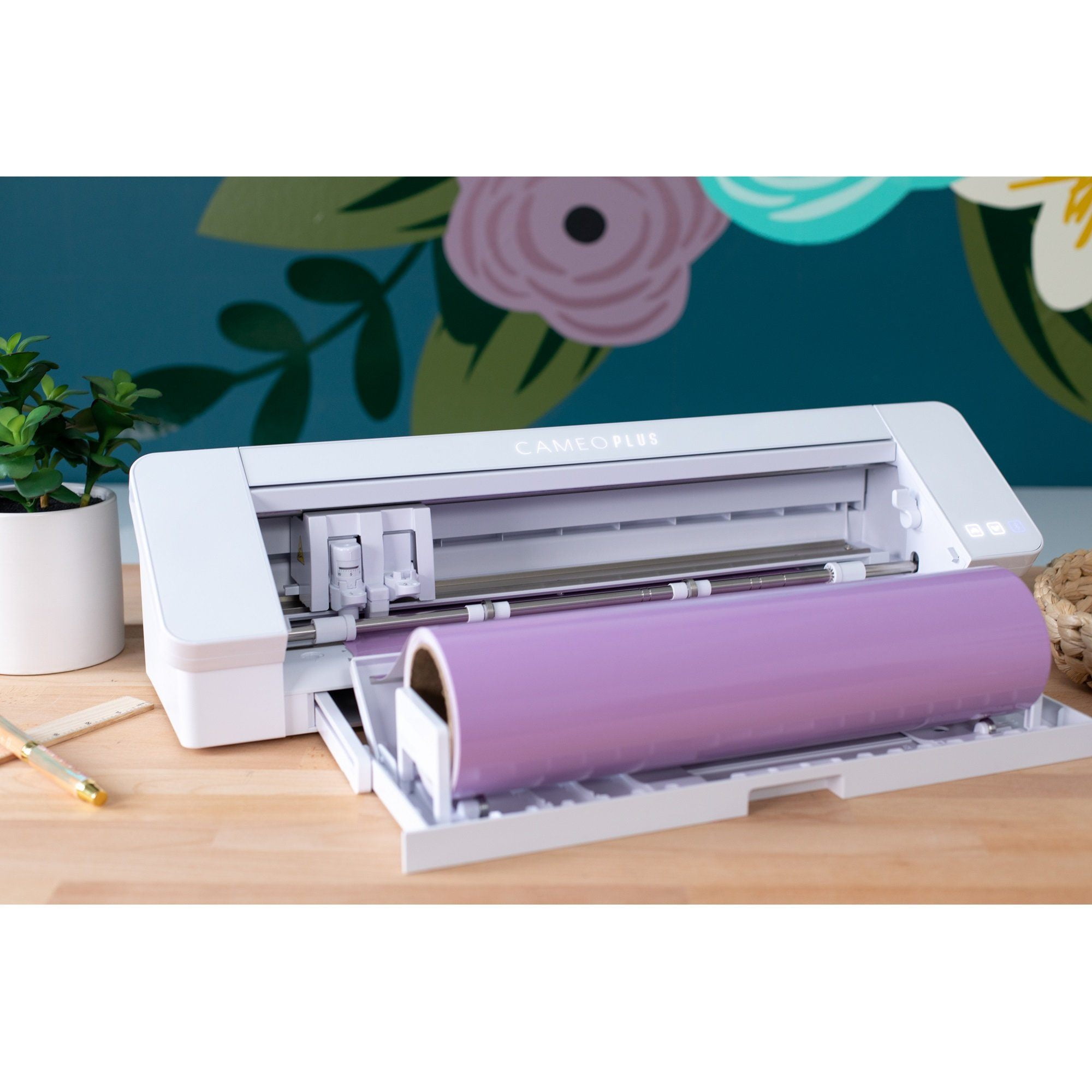 Silhouette Cameo 4 PLUS 15 with 38 Sheets Oracal Vinyl, HTV, Pens, Guides  