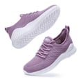 thumbnail image 3 of Zapatillas de mujer Akk para caminar, slip-on, con memoria de espuma, 3 of 8