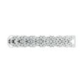 thumbnail image 3 of 10K White Gold Diamond Braided Band Ring (1/5 Carat) - IGI Certified (Ring Size 8.5), 3 of 7