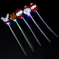 thumbnail image 7 of Mightlink 1 Set Christmas Headband Luminescent Flexible Adorable Glasses Braids Accessories Decoration for Festival, 7 of 7