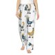 thumbnail image 1 of Fotbe Farm Roosters Pantalones de Pijama para Mujer, Pantalones de Dormir, Pantalones Pj con Cordón y Bolsillos-Small, 1 of 6