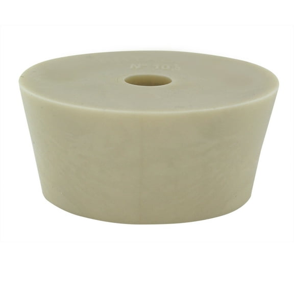 Drilled Rubber Stopper 10.5