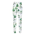 thumbnail image 6 of Roncen Roncen Women's Christmas Printed Yoga Leggings - Stretchy High-Waisted Casual Pants for Holiday & Workout, 6 of 7