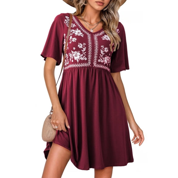 CIENVNSTG Women's Fashion Dress A-Line Spring Vogue New Dress Lightweight Versatile Party Dress