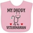 thumbnail image 3 of Inktastic Veterinarian Daddy Vet Boys or Girls Baby Bib, 3 of 4