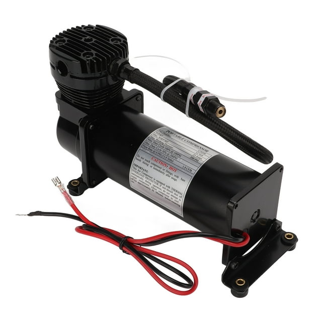 200 PSI Air Compressor, Compact Heavy Duty Air Compressor 12V 23A Suspension with Temperature Control Switch for Vehicles Yacht Boats
