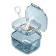 thumbnail image 2 of Three Layer Braces Case Denture Retainer Orthodontic Organizer Drainage Layered Portable Denture Bath Cup, 2 of 11