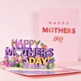 thumbnail image 4 of AOOOWER 3D for Pop Up Cards Happy Mothers' Day Greeting Card with Envelope for Mom Present Women Birthday Anniversary, 4 of 9