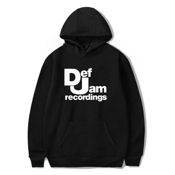 Fridayy Def Jam Hoodie Men's Hip Hop Printing Pullover Hooded Sweatshirts