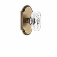 thumbnail image 6 of Grandeur Baguette Crystal Door Knob with Arc Plate, 6 of 6