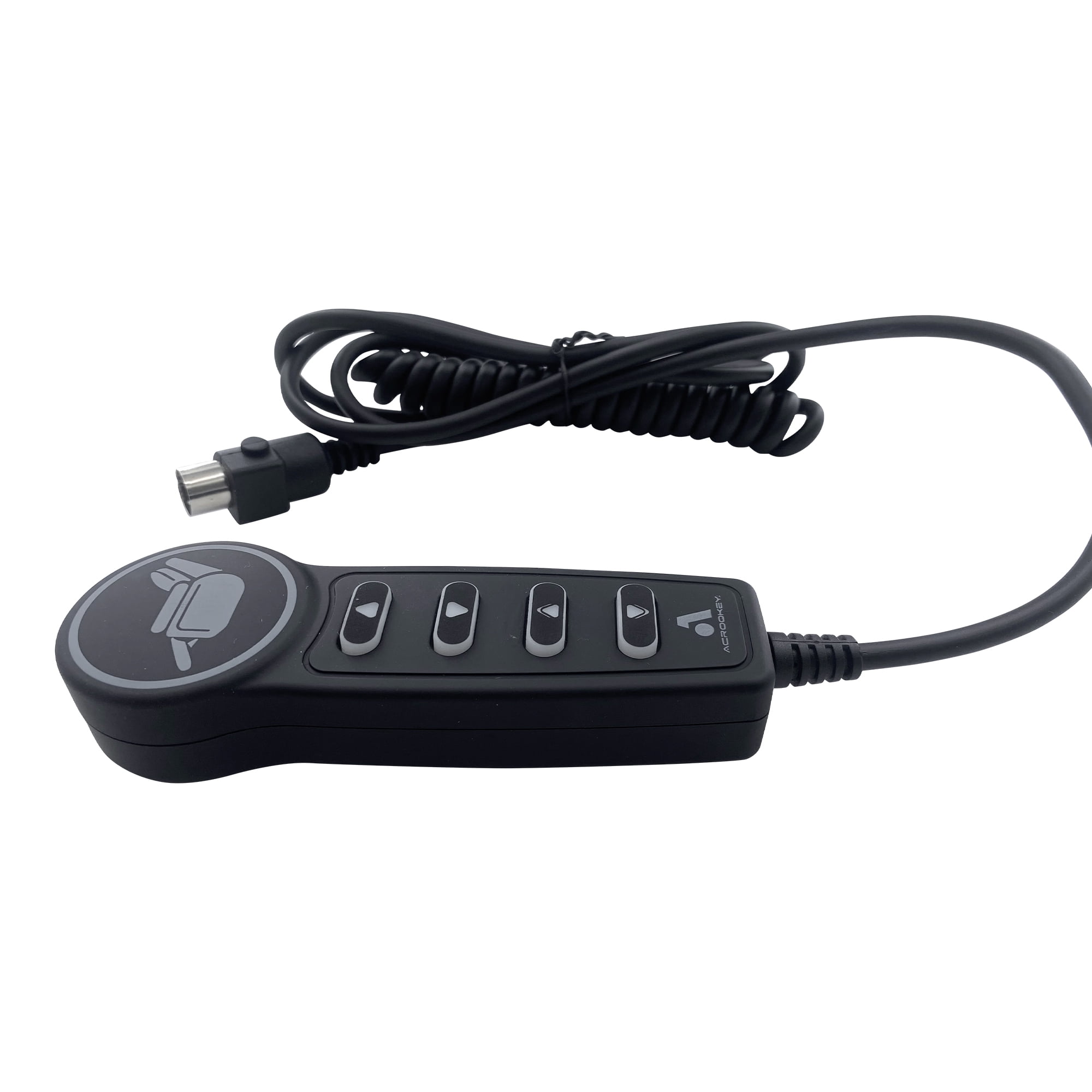 4 Button 5 Pin Remote Hand Control for Recliner Lift Chairs with USB A C and Backlight