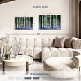 thumbnail image 4 of Elephant Stock Bluebell Vision Wall Art - Horizontal Canvas Wall Art - Living Room Wall Decor - Nature Canvas - Purple And Gray Decor By Doug Chinnery - 36" x 24", 4 of 8