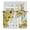 White Gray Green Orange, variant on Sage Green Tier Curtains, Boho Retro Decorative Abstract Floral Ethnic Light Filtering Kitchen Curtains, 2Pcs Rod Pocket Half Window Treatments Panels for Sink Cafe Cabinet Camper 27.5x24 Inches