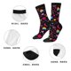 thumbnail image 5 of Fotbe Lgbt Rainbow For Pride Calcetas Largas con Estampado para Hombre y Mujer – Calcetas de Compresión Transpirables y Elásticas, Viajar y Uso Diario Talla 5-11, 5 of 6