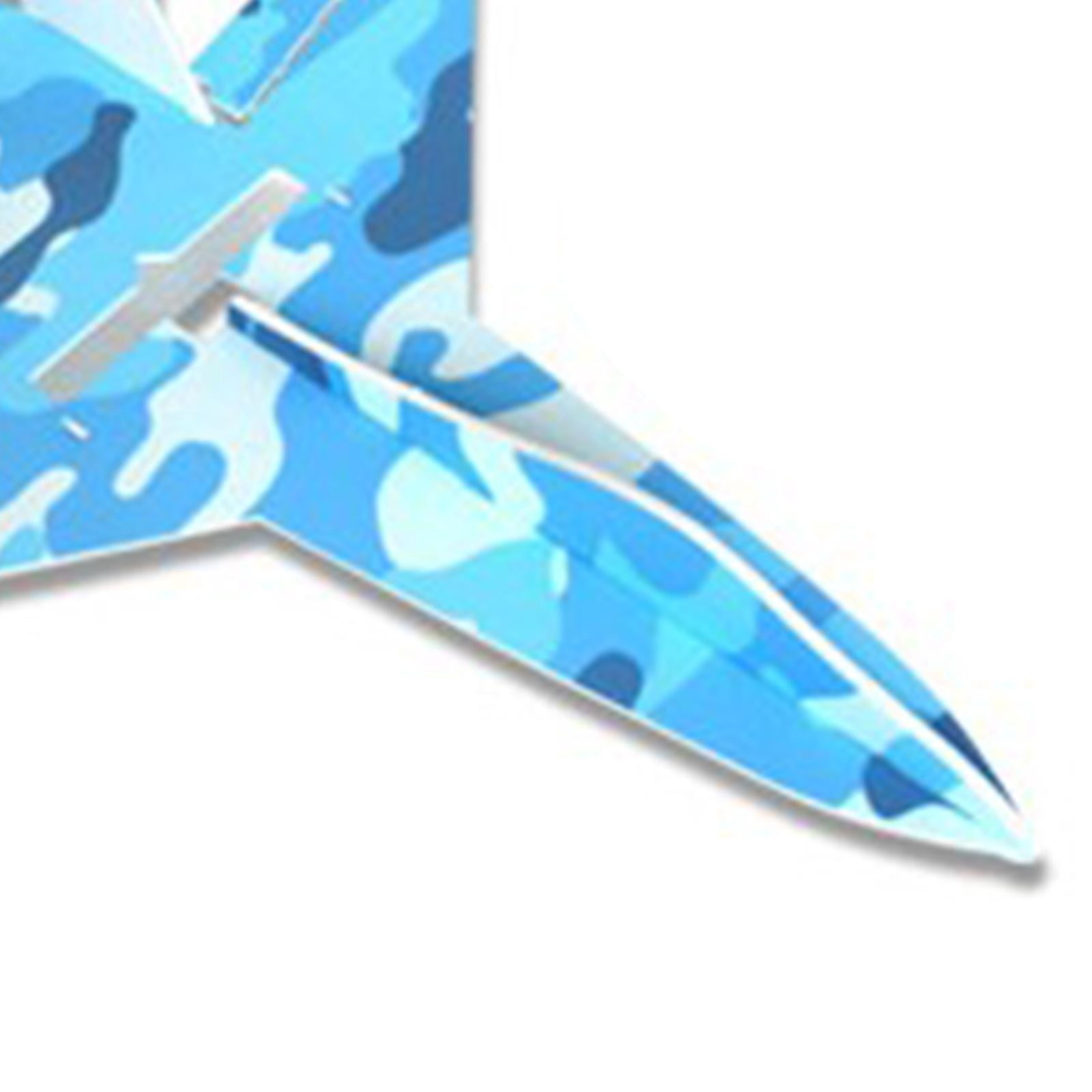 QccHieUs 4CH Fixed Wing Airplane Anti Collision Unassembled Kit Remote Control Plane Easy