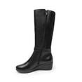 thumbnail image 4 of Bota Confort Mujer Flexi Negro Modelo 45222N Piel negro 23.5 Flexi 45222N, 4 of 5