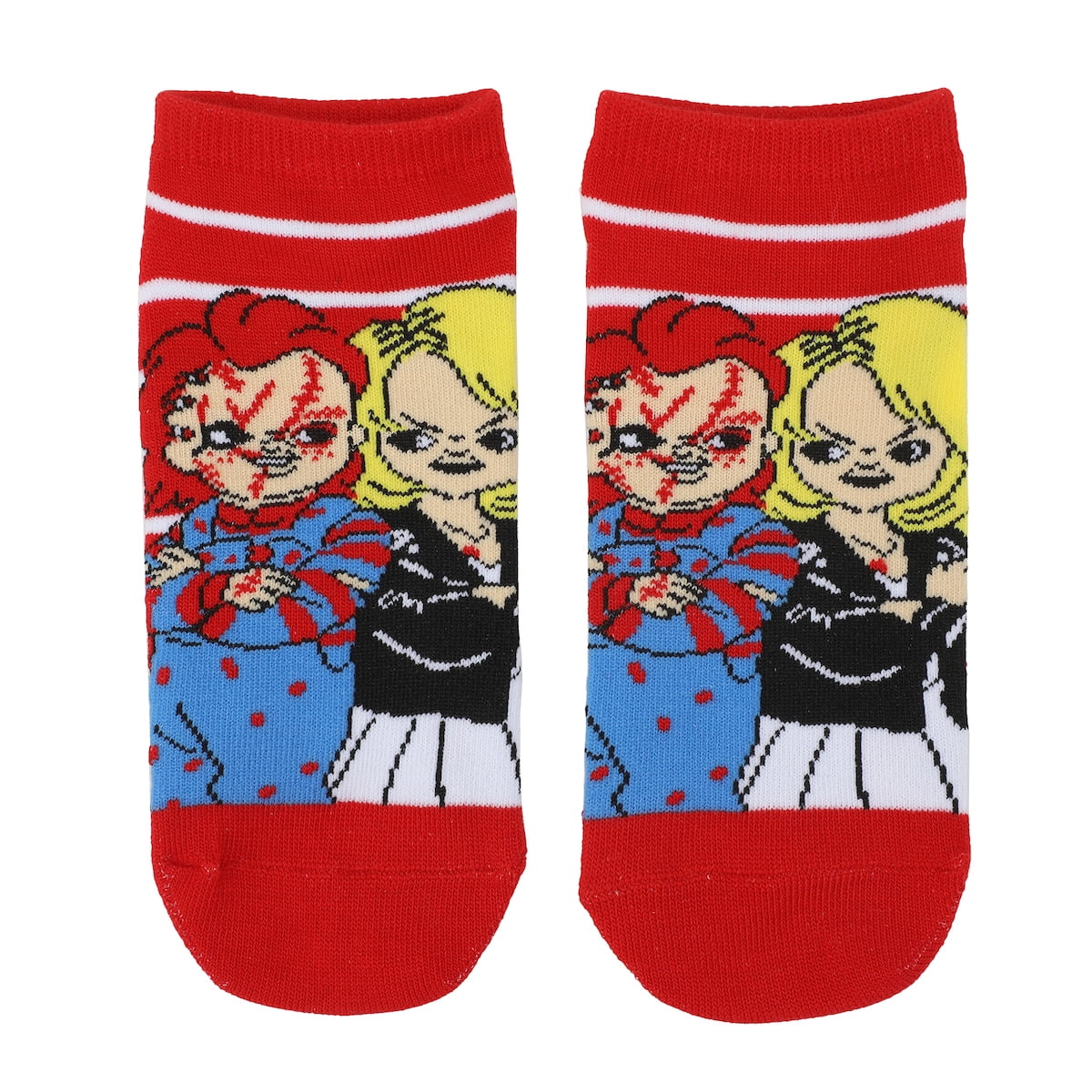 Chucky & The Bride Of Chucky Women's 5-Pair Ankle Socks