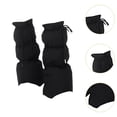 thumbnail image 6 of yuksok Winter Padded Puffer Leg Warmers for Women for Hiking Outdoor Workers Sports Black, 6 of 9