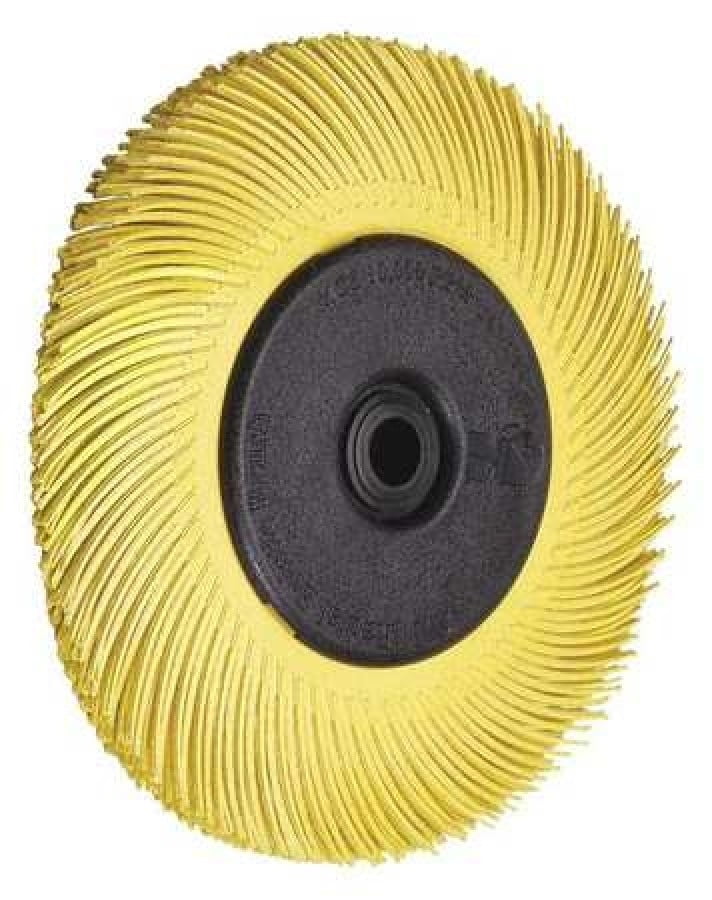 SCOTCHBRITE 00048011330822 Radial Bristle Brush,TS,8Diax1W,80G,PK2