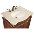 thumbnail image 6 of Vanity Cabinet 2 Door 27"x21"x35" Brown, 6 of 7