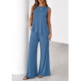 thumbnail image 4 of Conjunto Coordinado PRETTYGARDEN de 2 Piezas para Ropa Casual Azul XXL, 4 of 8