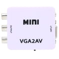 thumbnail image 1 of Convertidor Mini VGA a AV ANGGREK 1080P HD 165MHz con cable de datos, 1 of 8
