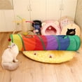 thumbnail image 5 of Cat Tunnel Play Toy - Canvas & Metal, Foldable, Indoor Exploration, Interactive, Durable, Safe for Feline Activity, Promotes Exercise, 5 of 5
