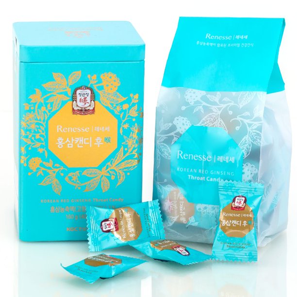 CheongKwanJang Renesse Korean Red Ginseng Sore Throat Lozenges 40