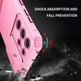 thumbnail image 6 of SaniMore for Samsung Galaxy S21 Plus 5G Case 2021, for Galaxy S21 Plus 5G Case with Slide Camera Cover Built-in Kickstand Dual Layer Hybrid Shockproof Cover for Galaxy S21 Plus 5G 6.7", Pink, 6 of 13