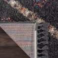 thumbnail image 4 of Nourison Nordic Shag Scandinavian Tribal Grey Area Rug, 4 of 9