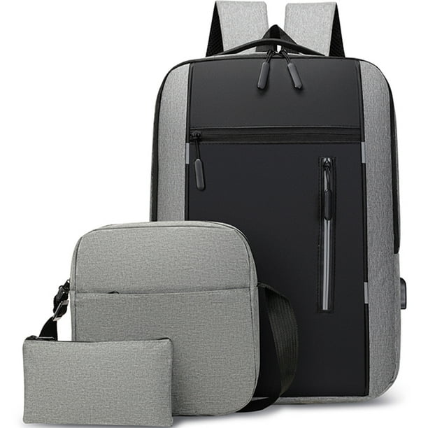 Mochilas Backpack Shendy Vendy Impermeable Puerto Usb Set 3pzs