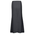 thumbnail image 3 of Linen Maxi Skirts For Women Trendy Summer Comfy Drawstring Waist A Line Skirts Cute Vacation Boho Long Flowy Skirts Double Slit Skirt Plaid Skirts for Women Knit Skirt Pleated Midi Skirt Side Skirts, 3 of 7