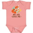 thumbnail image 3 of Inktastic My Tia Loves Me Fox Niece Nephew Boys or Girls Baby Bodysuit, 3 of 5