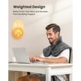 thumbnail image 2 of Biwat-Valentines Day Gifts for Him Her, Heating Pads Electric, Birthday Gifts for Women Men Mom, 24"x33" Weighted Electric Neck Shoulders Heat Pad, Large Back Heated Wrap, 6 Heat Settings 3 Timers A, 2 of 4
