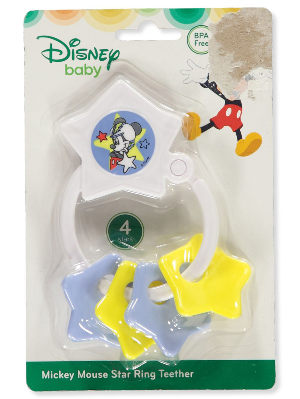 mickey mouse teething toy