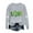 #0313-Gray, variant on Ailaofu St Patricks Day Sweatshirt Women Crewneck Long Sleeve Shamrock St. patricks Shirts Tees Soft Comfy Casual Sweatshirts Tops