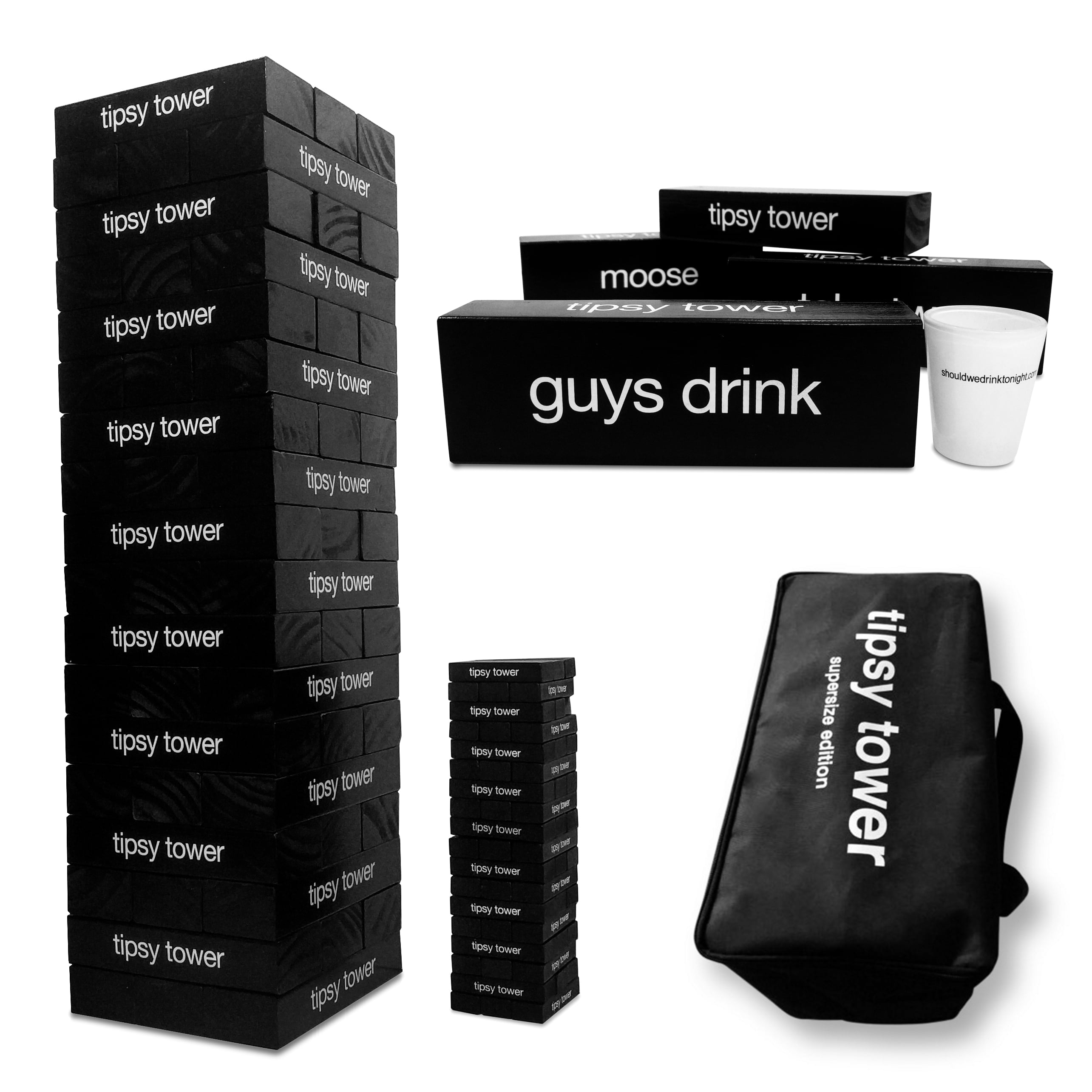 Tipsy Tower Drinking Game Supersize Edition - The Giant Party Game -  Walmart.com