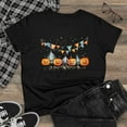 thumbnail image 6 of Spooktacular Halloween Delight T-Shirt: Embrace the Haunting Fun Women's Midweight Cotton Tee, 6 of 11