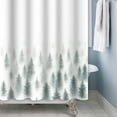 thumbnail image 3 of Lfeey Pine Forest Shower Curtain, Natural Landscape Bathroom Waterproof Shower Curtain with 14 Hooks, 72x84 inch, 3 of 5