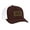Maroon, White Mesh, variant on Heritage Pride Script Leather Patch Trucker Snapback Hat-Heather Gray/Ocean Blue-Beige Mesh