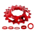 thumbnail image 1 of MYG Single Speed Flywheel Conversion Kit 18T Cassette Cog,MTB Road Bike Sprocket, 1 of 8