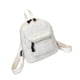 thumbnail image 3 of Mochila de felpa, ligera, suave, tipo bandolera, compacta y moderna. Blanco, 3 of 9