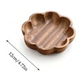thumbnail image 3 of Viflosae Wooden Serving Tray for Living Room Coffee Table Snack Fruit Storage and Organization, 3 of 7