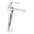 thumbnail image 1 of Grifo de baño, diseño de grifo de lavabo con cuerpo de cobre, agua caliente y fría disponible, mezclador de lavabo de una sola manija negro moderno, adecuado para lavabo y lavabo de baño, 1 of 5