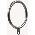 thumbnail image 1 of Curtain Ring Metal 28-Pcs 2.0" Inner Diameter with Flat Eyelet fit up 1.5" Rod (Satin Nickel,28), 1 of 4